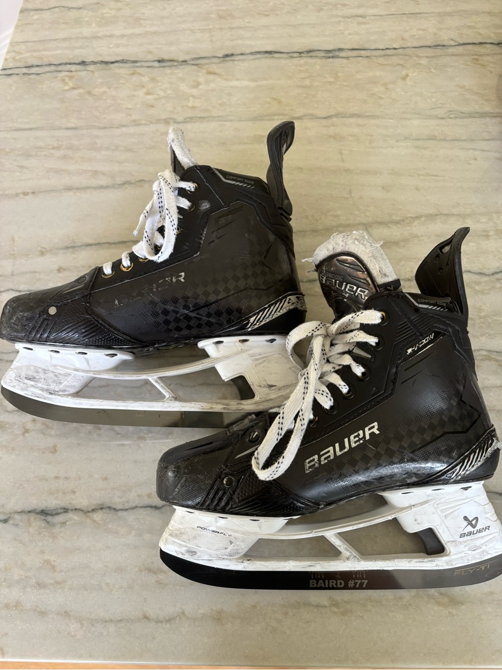 Bauer Supreme Shadow intermediate Boys Ice Hockey Skates